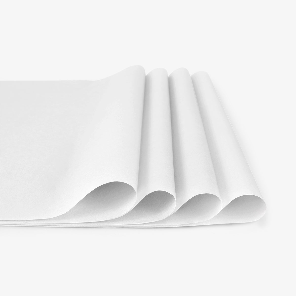 100 CT White 17GSM (Thicker, Durable & Crispy) TISSUE PAPER (White)